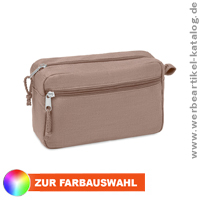 NAIMA COSMETIC, Kosmetiktasche aus Hanfgewebe als Kundengeschenk mit Ihrem Logo!