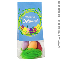 Naschbeutel Osternest - Oster Werbeartikel! Naschbeutel Osternest - Oster Werbeartikel!