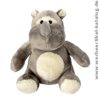 Nashorn Leif ist ein hübsches Werbeartikel Plüschtier für Kinder und ein sanftmütiger Dickhäuter, der jederzeit zum Kuscheln bereit ist Nashorn Leif ist ein hübsches Werbeartikel Plüschtier für Kinder und ein sanftmütiger Dickhäuter, der jederzeit zum Kuscheln bereit ist