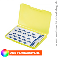 Notfallset Pflasterbox als Werbemittel mit Ihrem Logo auch 4c. Notfallset Pflasterbox als Werbemittel mit Ihrem Logo auch 4c.