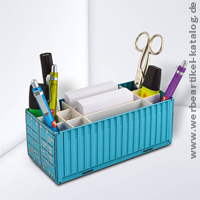 Office Organizer KB 01, nützlicher Werbeartikel Kartonbox für Utensilien, Smartphone, etc.