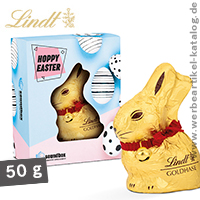 Oster-Box Maxi, groer Lindt Osterhase - Marken Sssigkeiten als Oster Werbeartikel