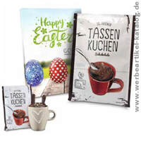 Osterkuchen fr die Tasse  - nette Werbeartikel fr Kunden an Ostern! 