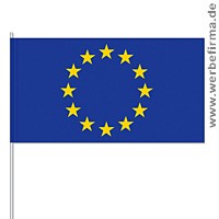 Europa Werbeartikel Papierfahne