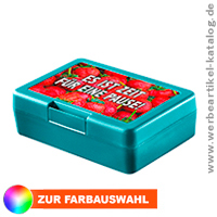 Genau die richtige Pausendose für Kinder - die Werbeartikel Lunch Box 