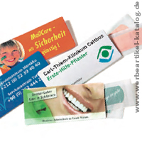 Pflasterbox SABINE inkl. Pflaster Werbeartikel mit Logo Druck