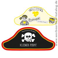 Piratenhut - preiswerter Streuartikel für Kinder. Piratenhut - preiswerter Streuartikel für Kinder.