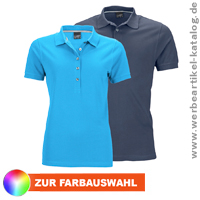 Polos mit Logo - Pima Polo! 