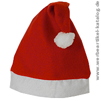 Preiswerter Streuartikel - Weihnachtsmann Mütze aus Filz