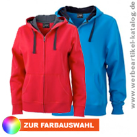 Premium Sweat-Jacke mit Bionic-Finish - modische Werbejacke für Corporate Fashion.