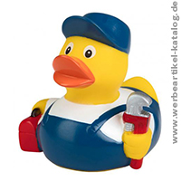 Quietsche-Ente Klempner - Werbeartikel Ente für alle Fälle Quietsche-Ente Klempner - Werbeartikel Ente für alle Fälle