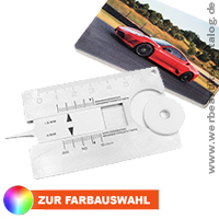 Reifenprofilmesser Card mit Einkaufswagenchip - KFZ Werbeartikel im Scheckkartenformat Reifenprofilmesser Card mit Einkaufswagenchip - KFZ Werbeartikel im Scheckkartenformat