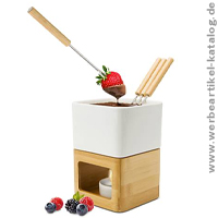 ROMINOX Schokoladenfondue Dolce - stilvolles Weihnachtsgeschenk fr gute Kunden und Mitarbeiter. 