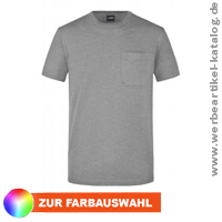 Mens Round T Pocket, bedruckte Shirts fr Ihre Werbung.