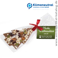 Schoko Christmas Tree - leckere Schokolade als Werbemittel für Weihnachten