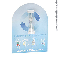 Werbemittel Sanduhr - mit Ihrem Logo 1-bis 4-farbig im Offsetdruck. Werbemittel Sanduhr - mit Ihrem Logo 1-bis 4-farbig im Offsetdruck.