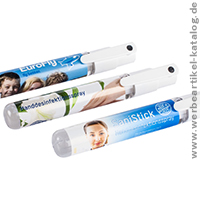 SaniStick, Werbeartikel für Gesundheit und Wohlbefinden. SaniStick, Werbeartikel für Gesundheit und Wohlbefinden.