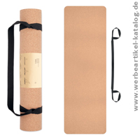 SAVASANA Yoga-Übungsmatte aus Kork und TPE-Material, als Werbemittel mit Ihrem Logo. SAVASANA Yoga-Übungsmatte aus Kork und TPE-Material, als Werbemittel mit Ihrem Logo.