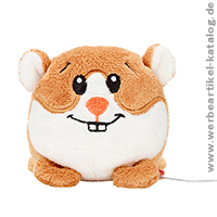 Schmoozies® Hamster, Plüschtier mit Unterseite aus Mikrofaser zum Reinigen von Displays! Schmoozies® Hamster, Plüschtier mit Unterseite aus Mikrofaser zum Reinigen von Displays!