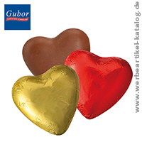 Schokoladenherz Standard - Streuartikel für Valentinstag, Muttertag und viele Gelegenheiten