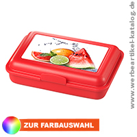 School Box Junior mit Fotodruck, praktische Brotzeitdose - ein Werbeartikel Made in Germany