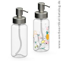 Seifenspender Superior 0,4 l, klar-transparent, transparent, als Werbeartikel individuell bedruckt! Seifenspender Superior 0,4 l, klar-transparent, transparent, als Werbeartikel individuell bedruckt!
