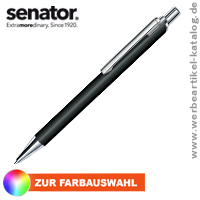 Senator Arvent Soft Touch, schicker Werbekugelschreiber, mit Ihrem Logo per Lasergravur. 