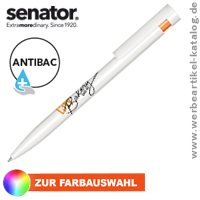 Senator Liberty Polished Antibac - Streuartikel, bedruckt mit Ihrem Logo - mit antibakteriell wirkender Oberfläche!