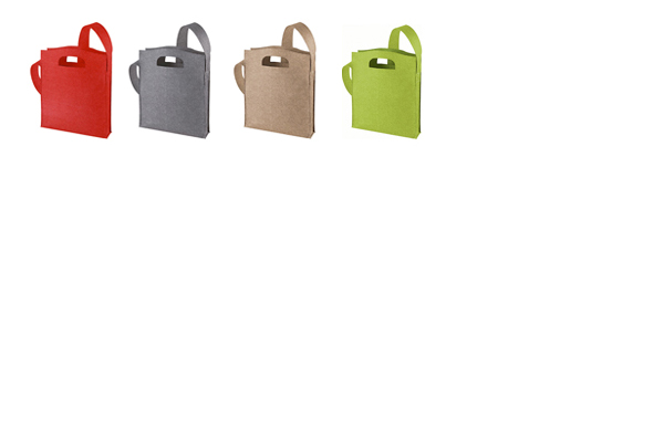 Shopper Modern Classic - Einkaufstasche aus Filz als Werbeartikel mit Ihrem Logo bestickt oder bedruckt.