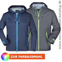 Ultraleichte Softshell-Jacke für extreme Wetterbedingungen als Werbejacke für Ihre Promotion!