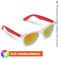 Sonnenbrille Bradley, als Sommer Werbemittel mit Ihrem Logo bedruckt