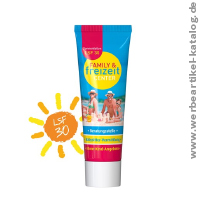 Sonnenschutzlotion 25 ml, Werbeartikel für den Sommer