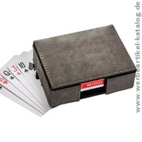 Spielkarten Set mit Box REFLECTS-CALABASAS BLACK - Werbemittel, bedruckt mit Ihrem Logo!