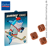 Sport Schoko Adventskalender Eishokey, bedruckt mit Ihrem Logo. 