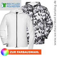 Sports Jacket aus recyceltem Polyester - stylische Werbejacke fr den Sport!