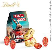 Standbodenbox Lindt Ostern - süße Werbung für Ihre Kunden
