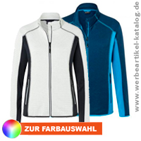 Stretchfleecejacke - Werbemittel im sportlichen Look! 