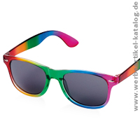 Sun Ray Regenbogen-Sonnenbrille, Sommer Streuartikel mit Ihrer Werbung. Sun Ray Regenbogen-Sonnenbrille, Sommer Streuartikel mit Ihrer Werbung.