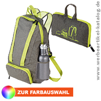 TROIKA BAGPACK - Rucksack faltbar, platzsparender Werbeartikel für Ihre Promotion!