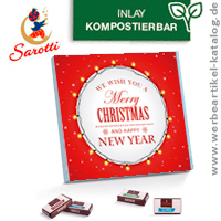 Täfelchen Adventskalender Sarotti Motiv Leuchtkugel - Werbegeschenke Wehnachten! Täfelchen Adventskalender Sarotti Motiv Leuchtkugel - Werbegeschenke Wehnachten!