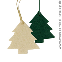 Tanne aus Filz, hübsche Werbeartikel Christbaumdekoration Tanne aus Filz, hübsche Werbeartikel Christbaumdekoration