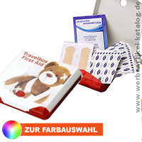 Travelbox First Aid - Werbegeschenk für unterwegs!