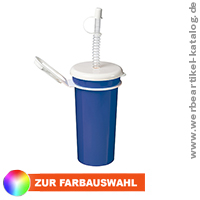 0,5 L Trinkbecher Take Away - stabiler Werbeartikel Trinkbecher. Made in Germany