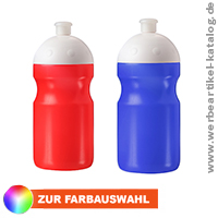 Trinkflasche Fitness 0,5 L - sportlicher Werbeartikel mit Ihrem Logo bedruckt.