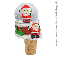 Weinstopper CHRISTMAS FLAVOUR, Werbemittel Weihnachten Weinstopper CHRISTMAS FLAVOUR, Werbemittel Weihnachten