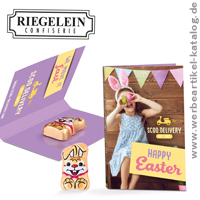 Werbekarte Osterhase - ausdrucksstarker Streuartikel Ostern! Werbekarte Osterhase - ausdrucksstarker Streuartikel Ostern!