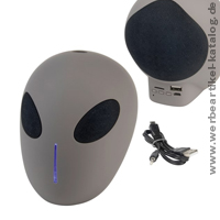 Wireless Lautsprecher BOOM ALIEN - abgedrehter Hörgenuss als Werbegeschenk für Ihre Kunden! 