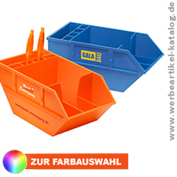 Zettelbox Container - Werbeartikel für Recyclingunternehmen und Speditionen!