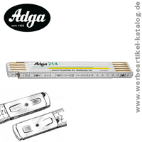 Adga Zollstock 2m, als Werbeartikel mit Ihrem Logo bedruckt Adga Zollstock 2m, als Werbeartikel mit Ihrem Logo bedruckt