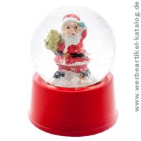 Sasky Schneekugel - traditionelle Werbeartikel Weihnachten! .
